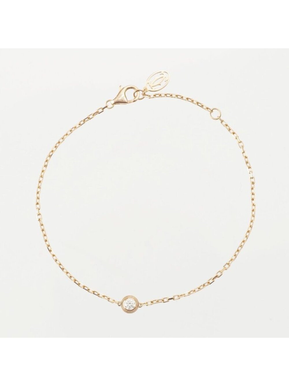 Cartier D'amour LM Diamants Legers D 750 Bracelet Gold